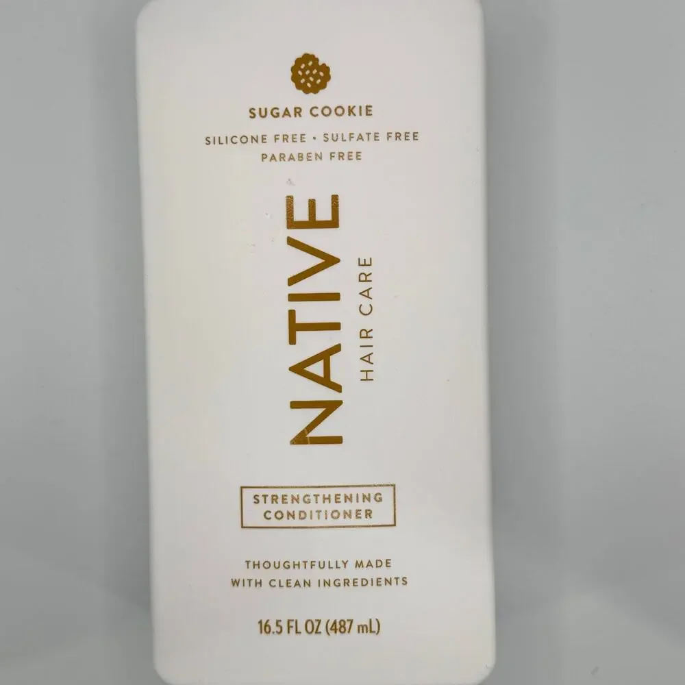 New Holiday NATIVE Hair Care Sugar Cookie Strengthening Conditioner - Picture 3 of 4